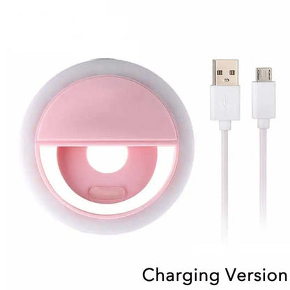 LED Selfie Ring Light with Phone Clip