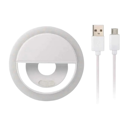 LED Selfie Ring Light with Phone Clip