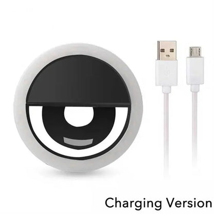 LED Selfie Ring Light with Phone Clip